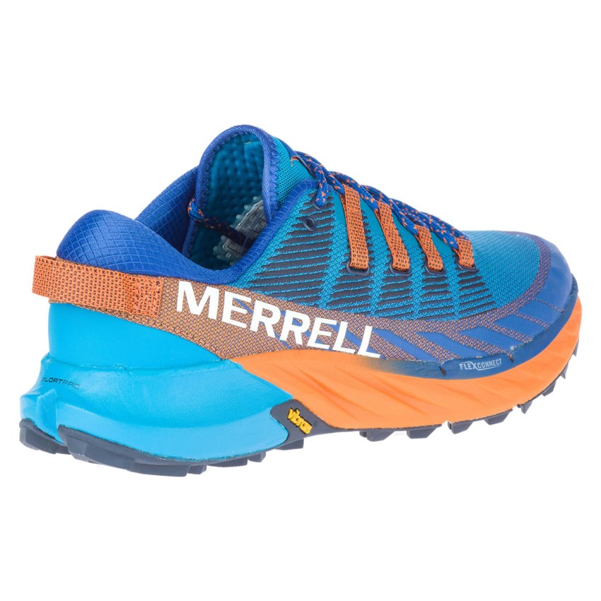 Chaussure Trail Merrell Agility Peak 4 Bleu Homme | F.L.ENFA